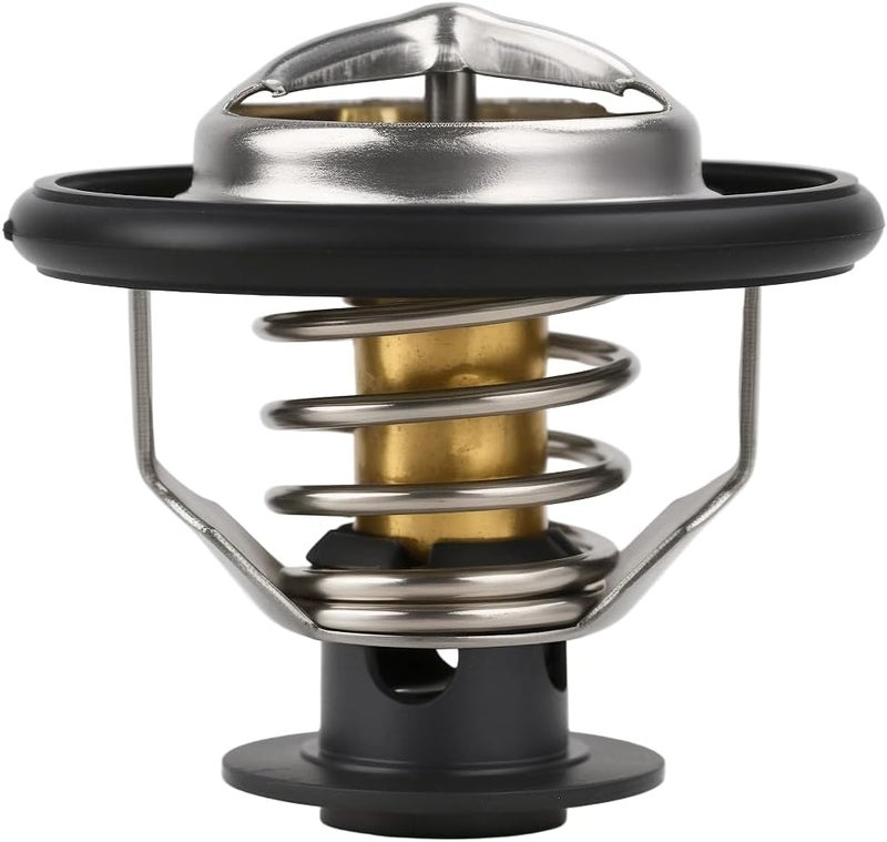 Techie Engine Coolant Thermostat RT1255,Thermostat Assembly 655190,Car Thermostat Compatible with Ford F-150 F150,Edge,Fusion,Lobo,Mustang,Transit,Explorer,Expedition,Lincoln - Image 1